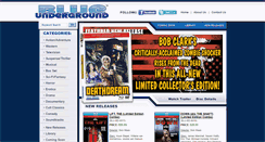 Desktop Screenshot of blue-underground.com